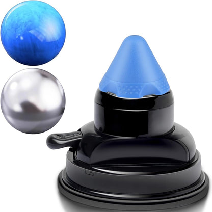 Massage Roller Ball, Neck Massager for Pain Relief, Deep Tissue Massage Tool, Sore Muscle Relief, Lymphatic Drainage, Tummy Tuck Post Surgery Supplies (Blue)