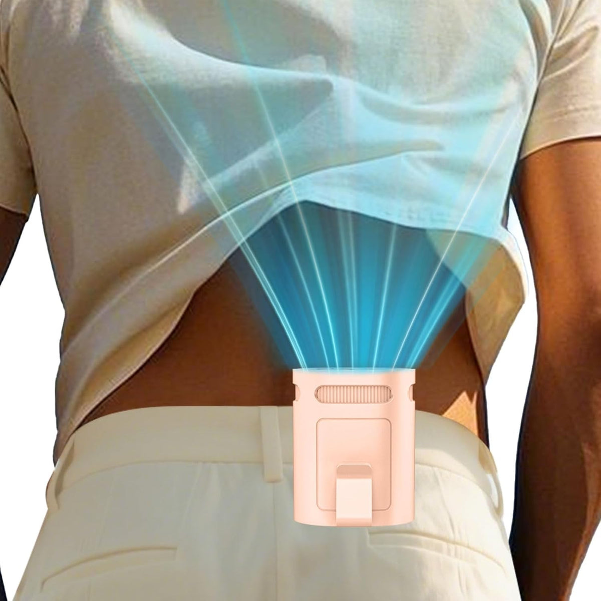 Neck Fan with Cooling Plate-24H Quiet Powerful Fans that Blow Cold Air-5 Speed&Power LED Display-USB 5500mAh Bladeless Wearable Personal AC Cooler for Women,Men,Kids,Travel,Outside,Indoor White