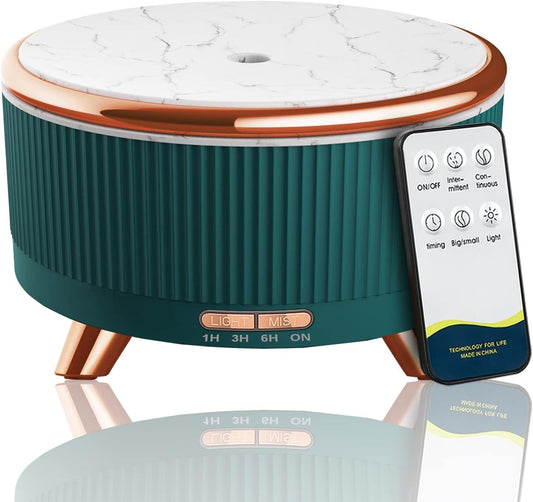 Diffusers for Essential Oils Large Room, 500ml Cool Mist Humidifier