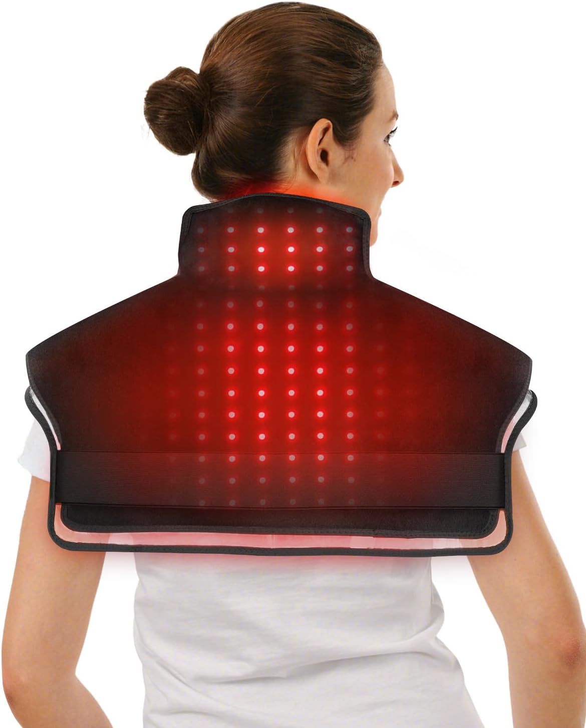 CooCoCo Heating Pad for Neck and Shoulders and Back Pain Relief, HSA Approved 24"x33" Electric Heat Pad, FSA Eligible Neck Heating Pad, Auto Shut Off, HSA Approved Items for Mom Dad Women Men