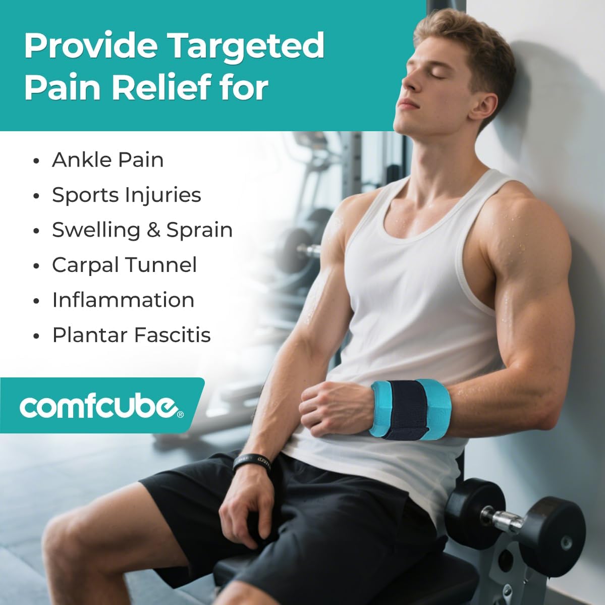 Neck Ice Pack Wrap for Cervical Pain, 2 Hours Long Lasting Cold | Ice Pack for Neck Shoulders Cooling, FSA Eligible, Flexible Cold Pack for Hot Weather, Hot Flashes, Surgery, Swelling