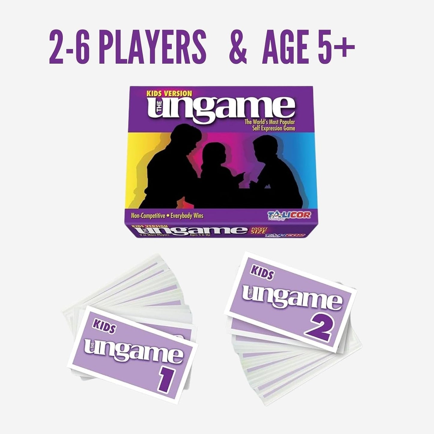 Pocket UNGAME - Seniors Edition - Non-Competitive Card Game for Seniors to Discuss, Share Values & self Express - Take a Walk Down Memory Lane - Age 55+