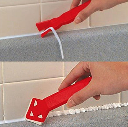 GOOCHAN 2-Piece Caulking Tool Kits,Caulking Smoother and Remover