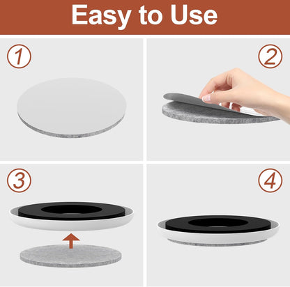New Upgrade Furniture Sliders: Multi-Surface 3-in-1 Furniture Movers Slider | Heavy Moving Pads with 8PCS 4.3" Carpet Sliders + 4PCS Hard Floor Socks + 1 Lifter - Protect Floor and Easily Move Furniture