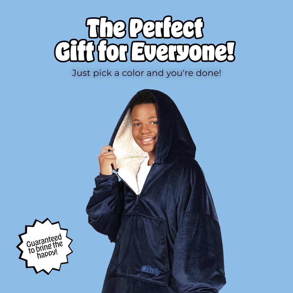THE COMFY Original | Shark Tank | Patented | Sherpa Wearable Blanket Hoodie
