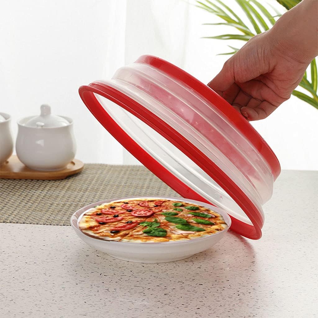 12.3 IN Collapsible Microwave Splatter Cover(Dark blue) - Colors B