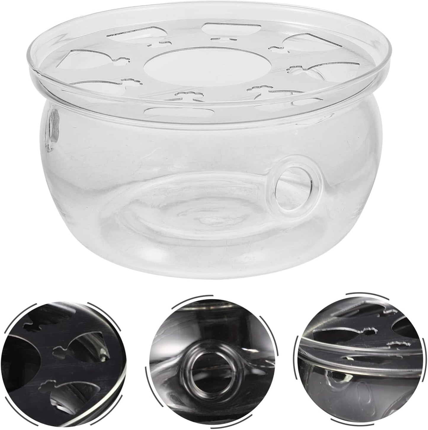 Teapot Heating Base Tea Warmer Small Kettle Base Tea Heater Retro Design