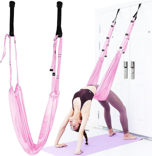 Leg Stretcher Strap, Adjustable Door Flexibility Trainer