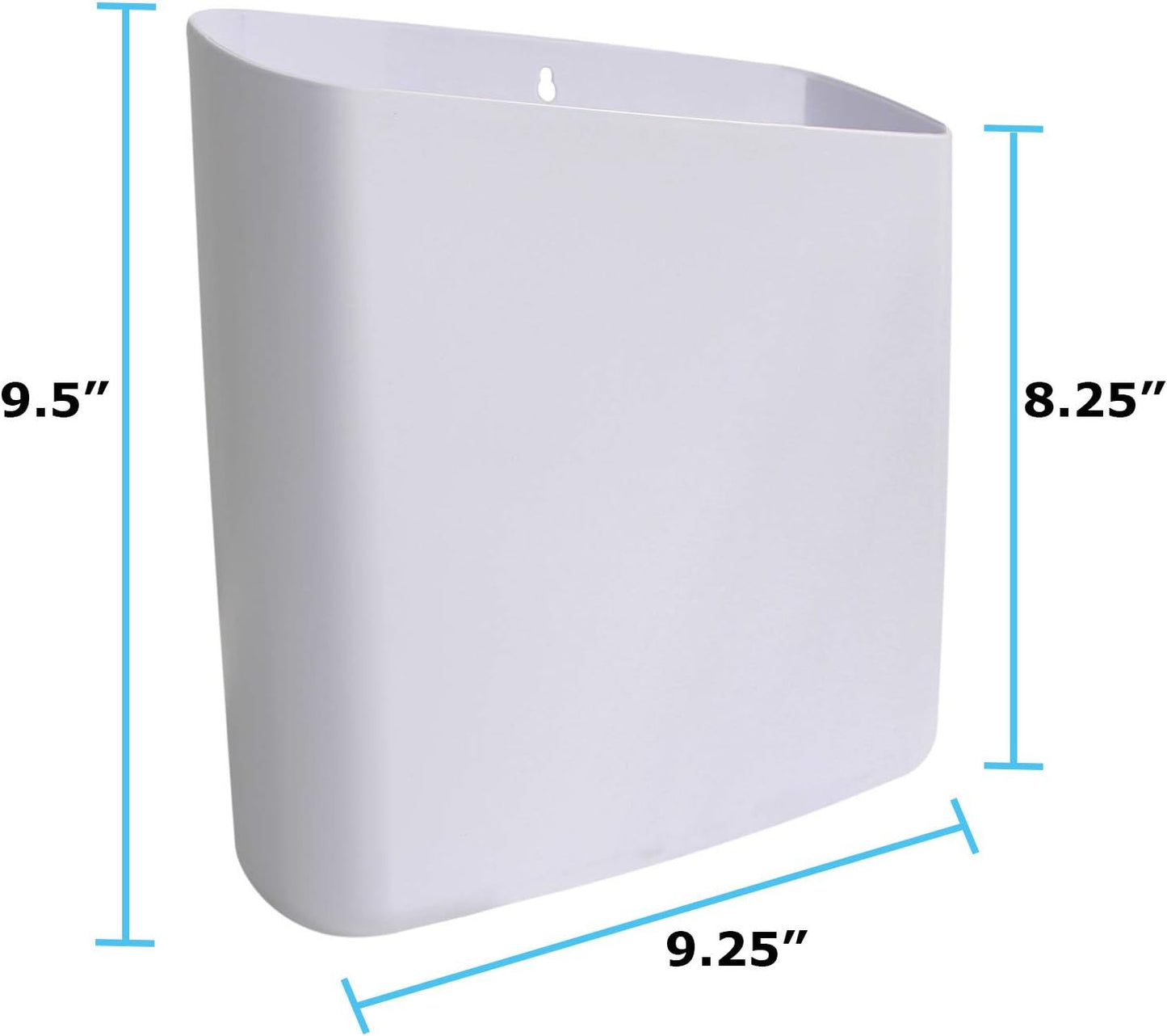 Blue Donuts Space Saving Magnetic Lint Bin for Laundry Room, Wall Hanging Lint Holder