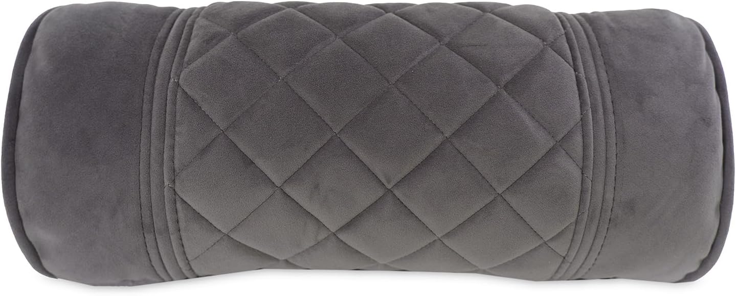 Octane Seating Pillow for Recliner Chairs | Diamond Stitching | Brown Italian Leather