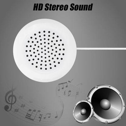 Vbest life Portable Speaker, New DIY Under Pillow Speaker 3.5mm Mini Stereo Speaker for MP3 Phone CD