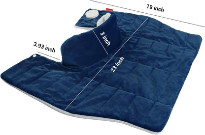 Comfytemp Heating Pad for Neck Shoulders Back, 2.6 Ib Weighted Heating Pad