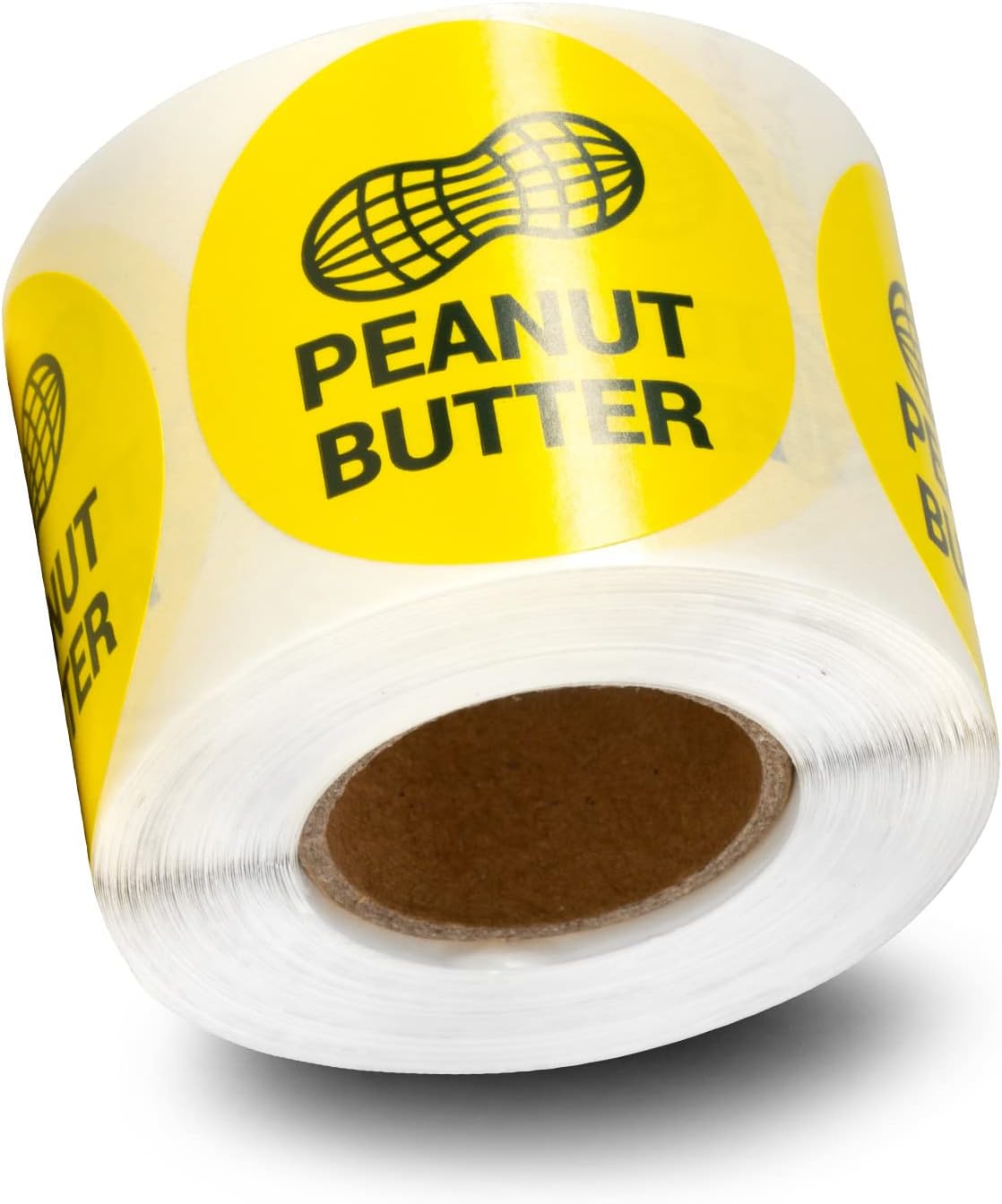 Sesame Seeds Allergy Warning Stickers, 1.5 Inch Round, 300 Labels