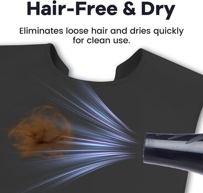 Wokyo Silicone Hair Cutting Collar, Non-slip Hair Cutting Mat Haircut Cape Catcher Neck Wrap Guard Neck Fitting Accessories