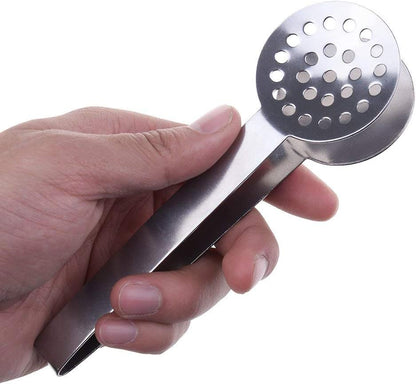 4 Pcs Stainless Steel Tea Bag Tongs Teabag Squeezer Strainer Holder Grip Metal Spoon Mini Sugar Clip Kitchen Bar Tools