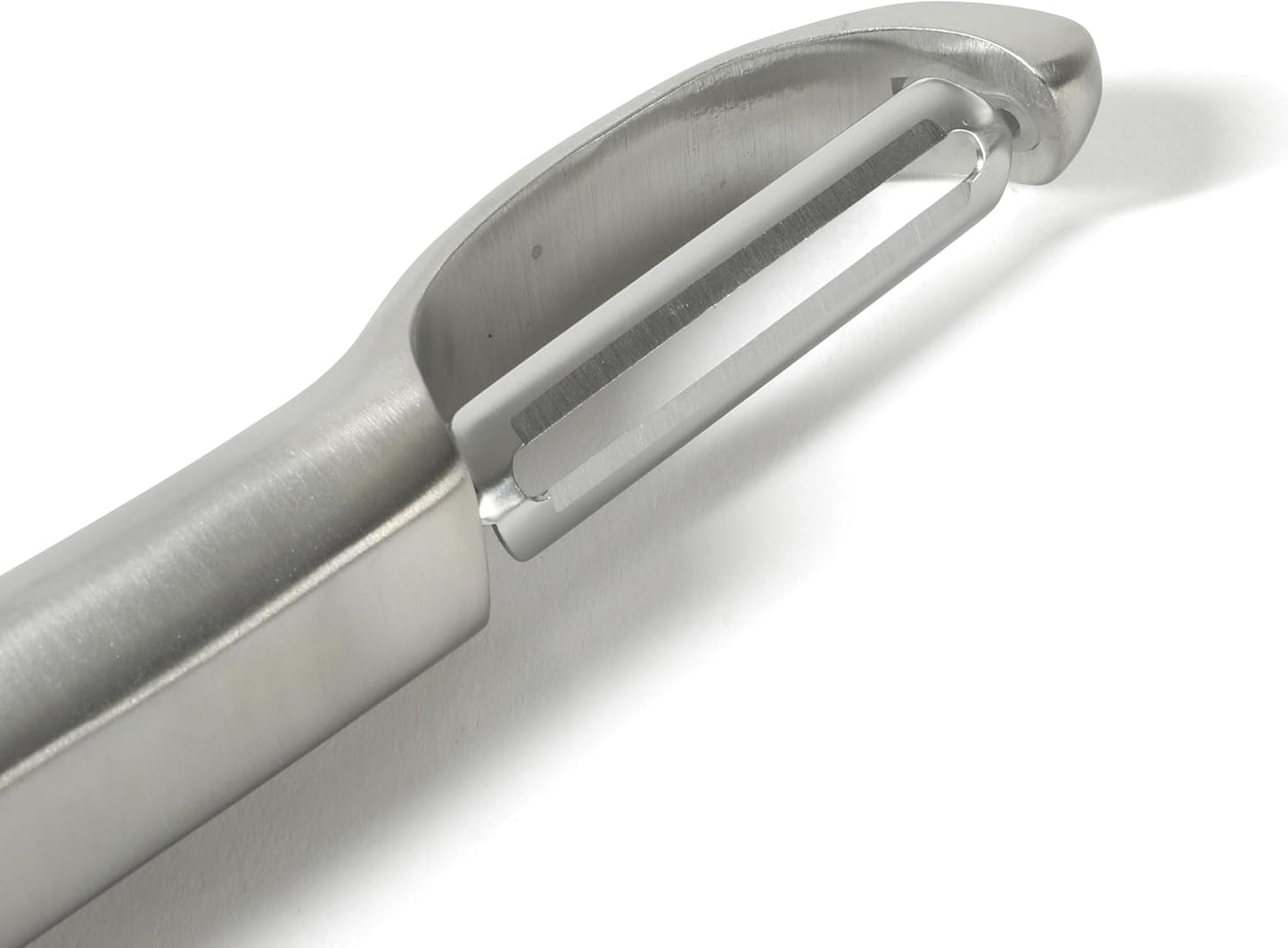 Calphalon Edge Stainless Steel Y Vegetable Peeler w/Thermoplastic Rubber Handle - Navy Blue