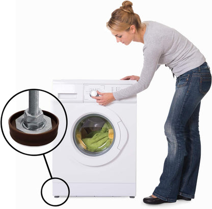 Slipstick CB520 Furniture Caster Cups / Floor Protector Coasters for Furniture Feet (Set of 4 Grippers) 1-3/4 Inch Round - Caramel