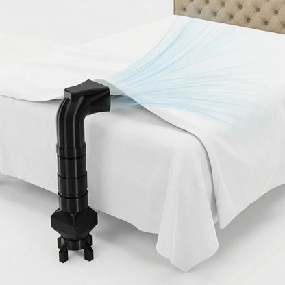 Bed Cooling System (Supports Beds Up to 25.2" Tall), Quiet Bed Fan Under Sheets for Cooling and Sleep, Bedside Fan for Hot Sleepers & Night Sweats Relief