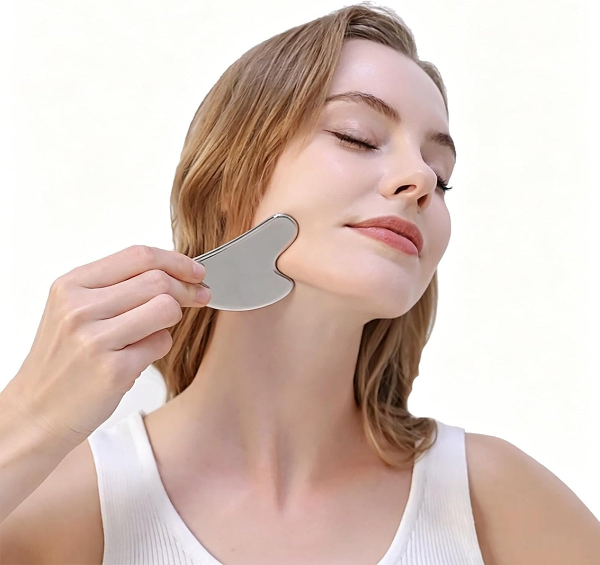 BYYDDIY-Large and Small Set,Stainless Steel Gua Sha Muscle Scraper Tool-Scraping Massage Tools,Scar Tissue Tool for Physical Therapy Tool