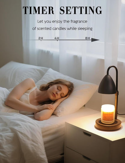 Candle Warmer Lamp with Timer Dimmer, Home Decor for Birthday Gifts Women