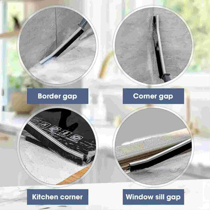 Crevice Cleaning Brushes (White) Deep Clean Set for Kitchen, Appliances, Grout, and Narrow Spaces - Small Detail Scrub Brush for Tile