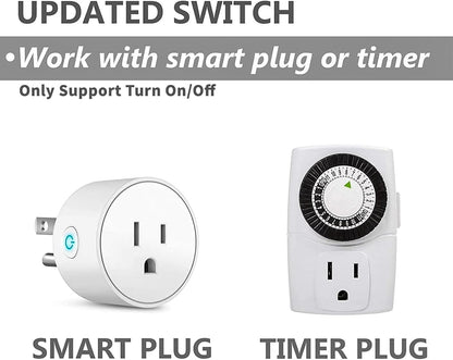 ASOKO Motion Sensor Dimmable Led Under Cabinet Light, 12" Cool White | ASOKO Motion Sensor Dimmable Led Under Cabinet Light, 12" Plug in Cool White 6000K Bar for Kitchen Counter Closet