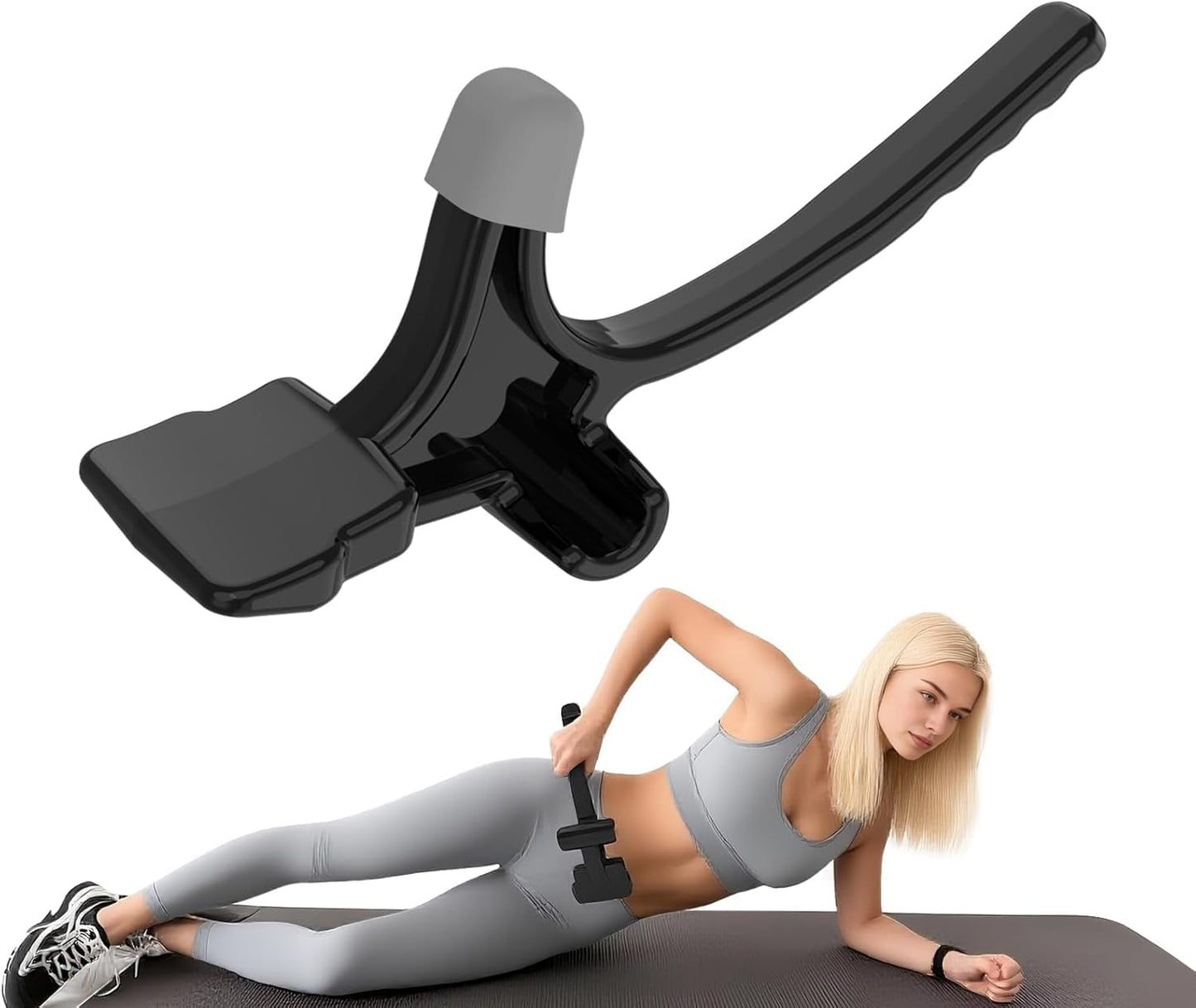 Psoas Release Tool-Hip Hook Psoas Muscle Release Tool Fully Adjustable for Myofascial,Back,Hamstrings,Iliacus,Waist Pain,Hip Flexor Release Tool and Trigger Point Massage Tool