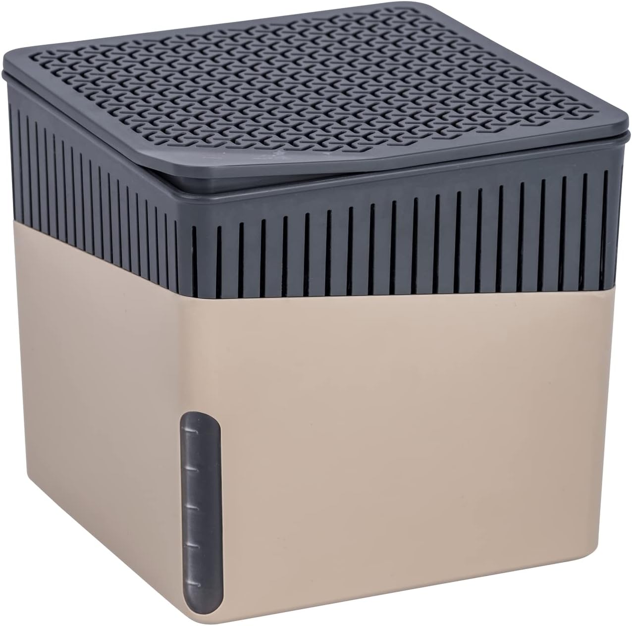 Portable Small Dehumidifier, Compact And Rechargeable, Moisture Absorber For Bathroom, Bedroom, Garage, Closet, 1400 Cubic Feet, 1.1lbs, Gray