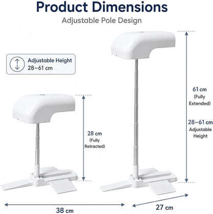 Midnight Bed Cooling System, Bed Fan Under Sheets, Cooling Bed Fan For Hot Sleepers, Ideal Summer Gift, Bed Side Fans For Sleeping, 5-level adjustment, for 22cm/8.66 in to 53cm/20.86 in Mattress