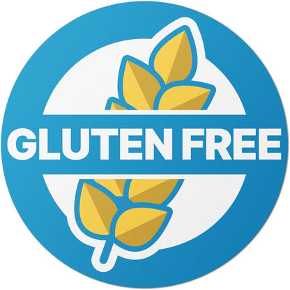 Dairy Free Food Labels Stickers - 1.5" Round Food Allergy Warning Meal Choice Label Stickers for Restaurant Deli Grocery Store Food Packaging, Strong Adhesive & Easy Peel (300 Labels on Sheet)