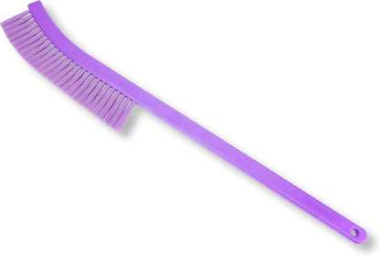 SPARTA Plastic Narrow Radiator Brush for Dusting Between Radiators, Vents, And Ducts, 24 Inches, Green