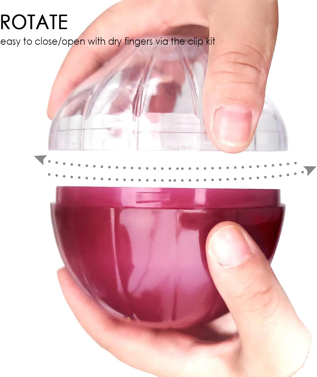 Onion Tomato Keeper for Refrigerator, Reusable, Dishwasher-safe | 2 Pack Food-shape Storage Saver Container for Leftover Vegetables, Clear Lid Easy Clean