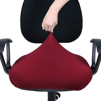 Smiry Office Computer Chair Armrest Covers, 2PCs Anti-dust Arm Rest Pad | Removable Washable Desk Chair Arm Pad Covers, Grey