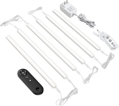 Motion Sensor Cabinet Lighting, 4500K Daylight, 3 Pack 12 inch Linkable