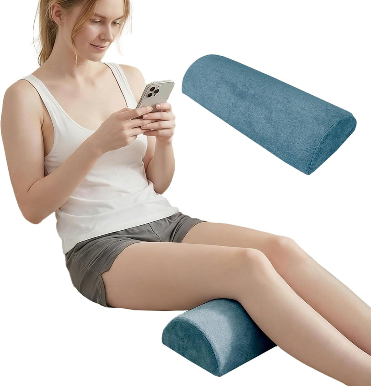 Sciatica Pain Relief Knee Back Sleeper Pillow Leg Wedge Pillows