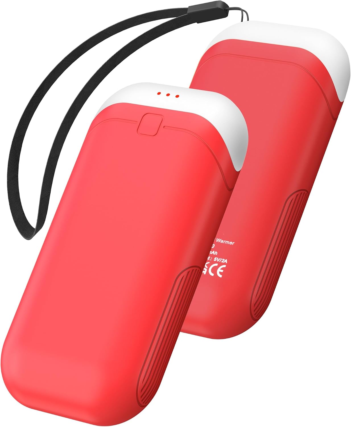 Hand Warmers Rechargeable [Equipped with Heat-conducting Silicone][Double-Sided Heating] [Shockproof] Suitable Skiing for Golf Hunting Hiking Outdoor Camping