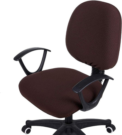Smiry Office Computer Chair Armrest Covers, 2PCs Anti-dust Arm Rest Pad | Removable Washable Desk Chair Arm Pad Covers, Grey