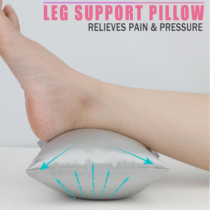 Comfortable Padding Knee Pillow for Side Sleepers Leg Support Pillows Hip Replacement Back Pain Relief Pressure off After Surgery between Thighs Joints Side Sleeping Men Women, Painting Flower