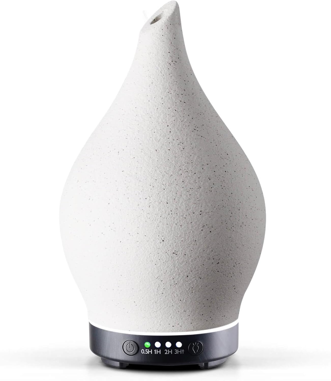 Porseme Oil Diffuser 3D Glass Aromatherapy Ultrasonic Humidifier, Air Refresh Auto Shut-Off, Timer Setting, BPA Free for Home Hotel Yoga Leisure SPA Gift 150ml Last 6H - Colors B