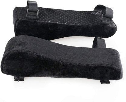Memory Foam Office Chair Armrest Pads,1Pair Ergonomic Elbow Support Cushion