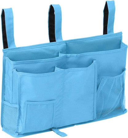 Sugaroom Bedside Storage Caddy, Bunk Bed Organizer Bed Storage Pocket Bedside Organizer Hanging Bed Storage Caddy for College Dorm Room, Hospital Bed Rails, Baby Bed, Camp