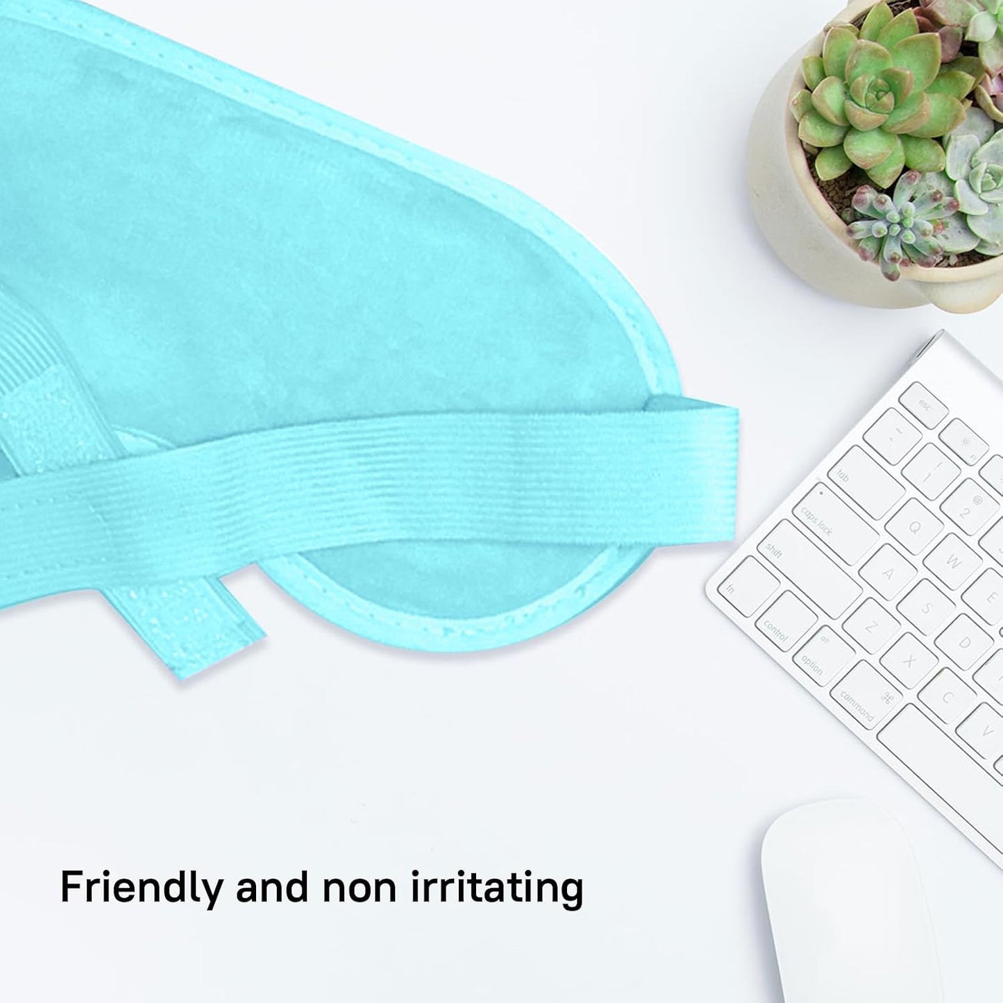 Cooling Gel Eye Mask with Eye Holes, 2 PCS Cold Eye Packs for Puffiness & Swelling, Reusable Hot Cold Compress Heat Ice Gel Pack, Purple and Pink