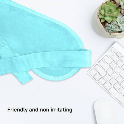 Cooling Gel Eye Mask with Eye Holes, 2 PCS Cold Eye Packs for Puffiness & Swelling, Reusable Hot Cold Compress Heat Ice Gel Pack, Purple and Pink
