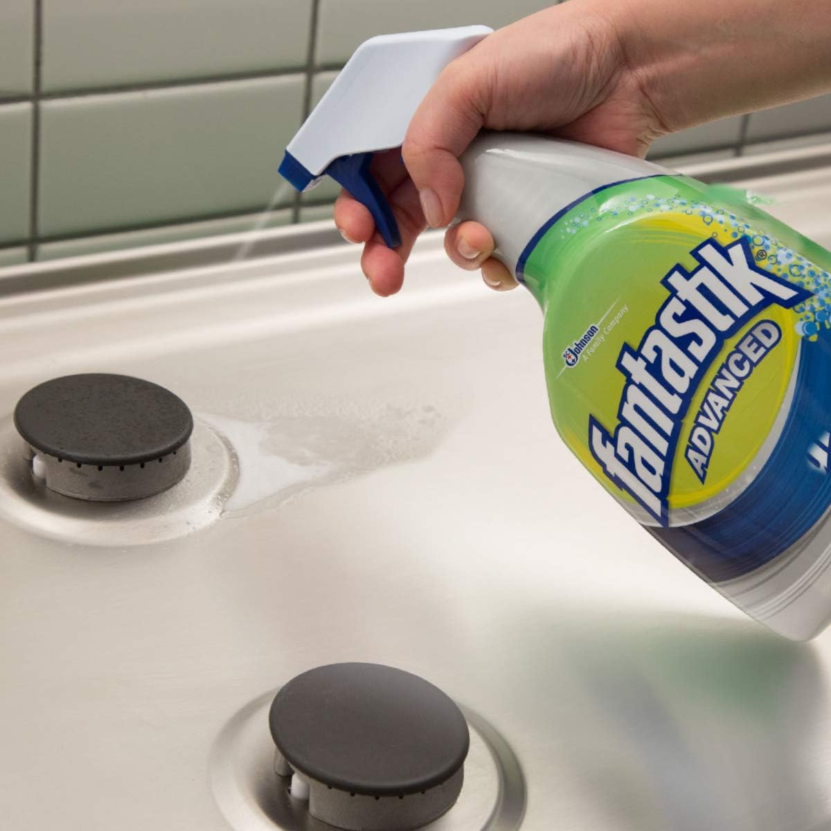 Fantastik All Purpose Cleaner, Multipurpose Surface Cleaner & Kitchen Grease Removal, Packaging Designed to Prevent Leakage and Breakage, Fresh Scent, 32 Fl Oz