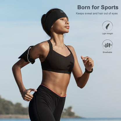 LC-dolida Sleep Headphones Headband Bluetooth 5.4, Sports Headband Earphones Wireless with Speaker Microphone USB C for Women Sleeping Gift Workout Jogging Yoga Insomnia Travel Meditation, Butterfly