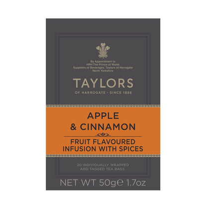 Taylors of Harrogate Blackberry & Raspberry Tea Bags, (Pack of 1)