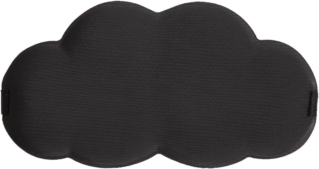 3D Contoured Sleep Eye Mask, Full Blackout Soft Foam Sleeping Mask, Breathable Blindfold for Nap Travel, Multi Colors Available (Beige)