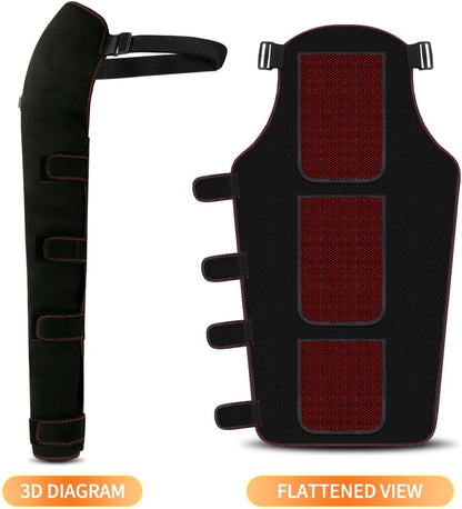 Shoulder Arm Hand Heating Pad for Pain Relief, Ultra Long Heated Wrist Wrap Heated Elbow Brace Hand Warmer for Tendonitis, Arthritis, Sports Injury Recovery, 3 Temperature Settings & Timer