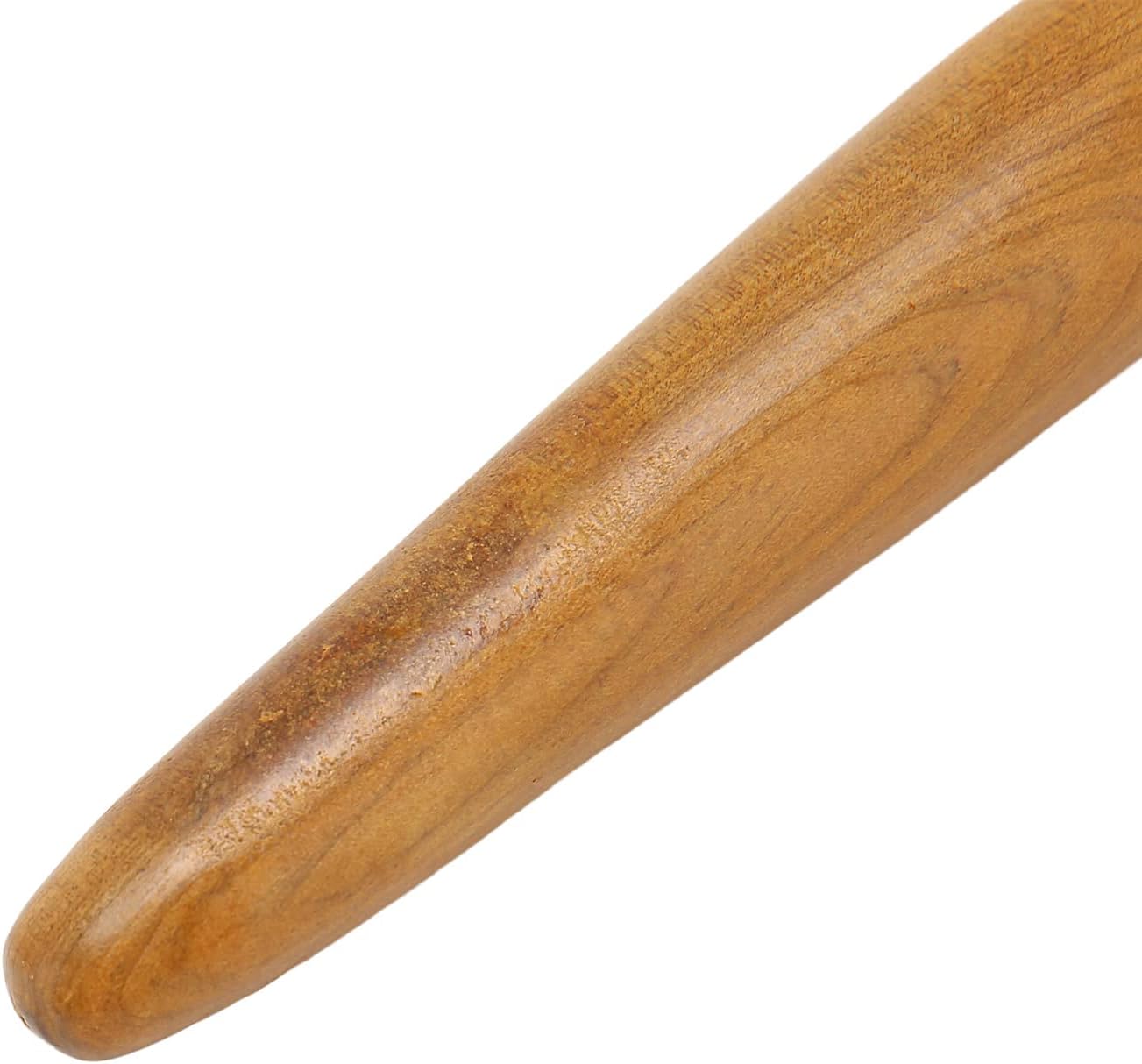 Dioche Reflexology Foot Massage Wooden Stick, Wood Health Treatment Traditional Tool Manual Massager for Travel