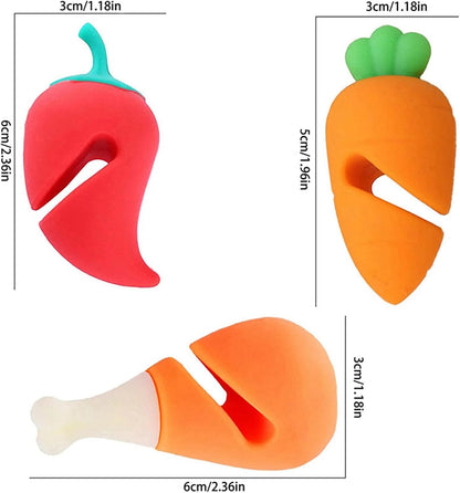 Silicone Pot Lid Anti-Spill Rack Set Kit Heat- Anti-Overflow Stoppers Pot Cover Lifter Holder Set Kitchen Tool, Gadget